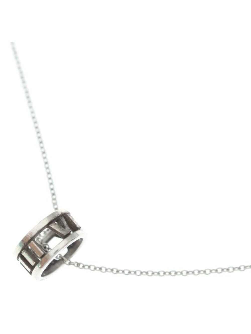 Tiffany & Co Atlas Pendant Chain Silver